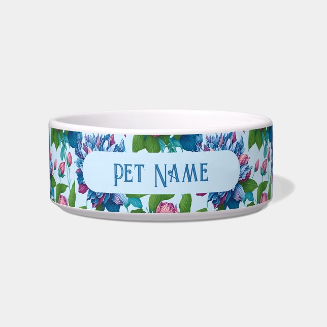 Floral pattern: Dahlia magic - Bowl (Front)