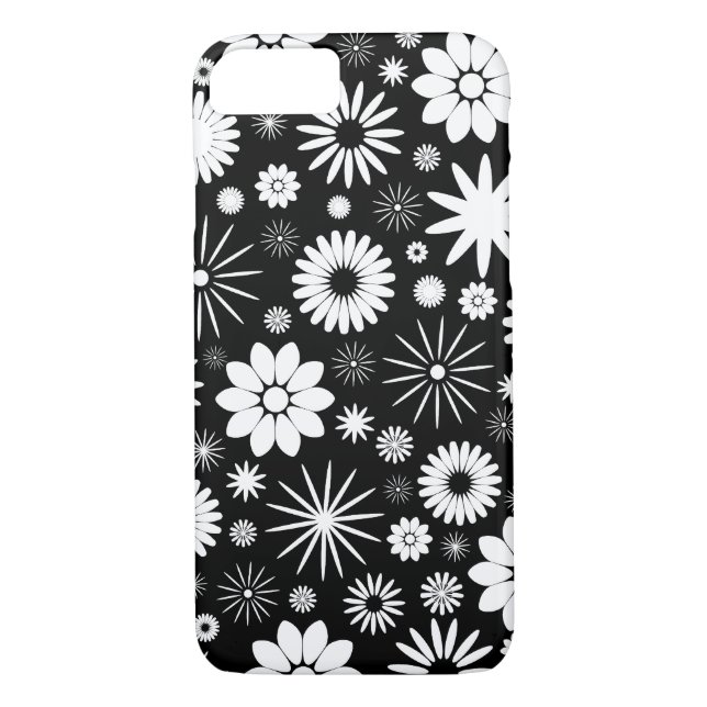 Floral Pattern Design Case-Mate iPhone Case (Back)