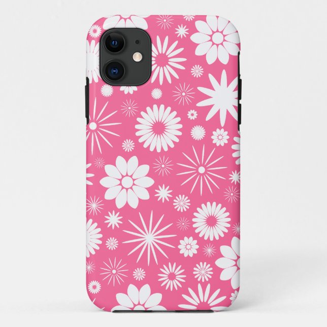 Floral Pattern Design Case-Mate iPhone Case (Back)