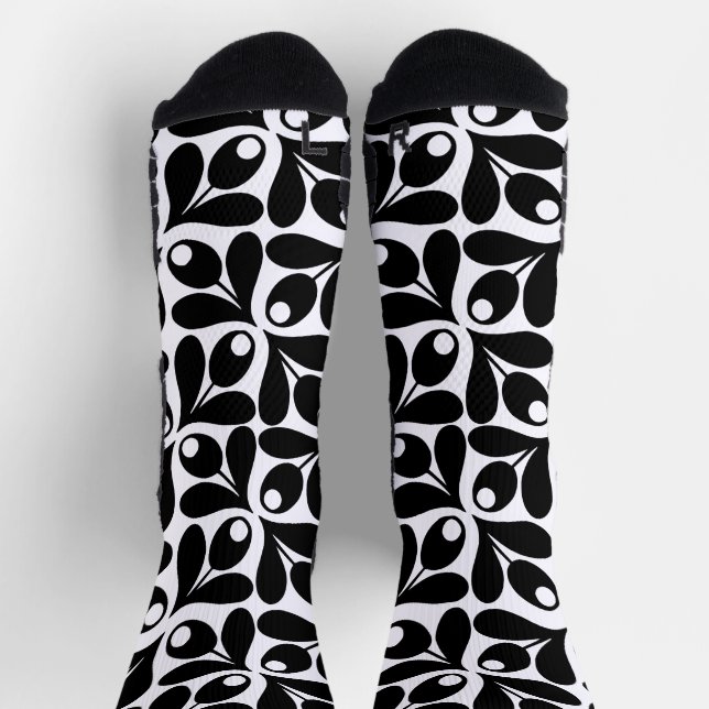 Floral Pattern Design Socks (Top)