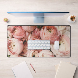 Floral Pattern Desk Mat