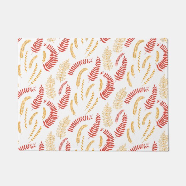 Floral pattern doormat (Front)