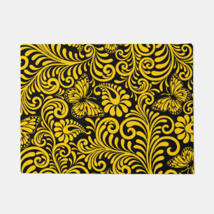 FLORAL PATTERN   DOORMAT