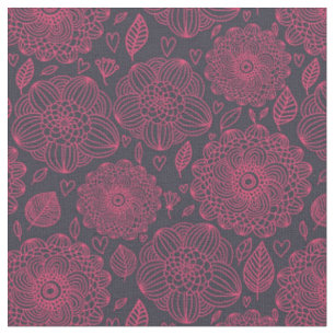 Floral Pattern Fabric
