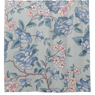 Floral pattern. Flower seamless background. Flouri