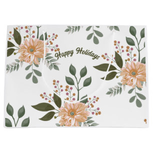 Floral Pattern - Gift Bag
