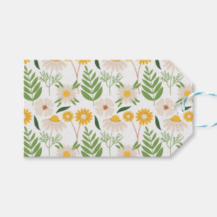 Floral Pattern Gift Tags