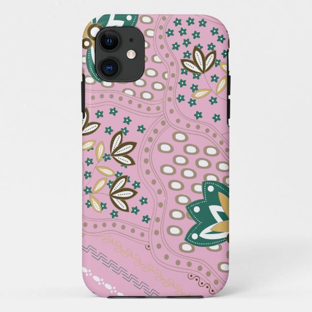 Floral Pattern Home Decor Case-Mate iPhone Case (Back)