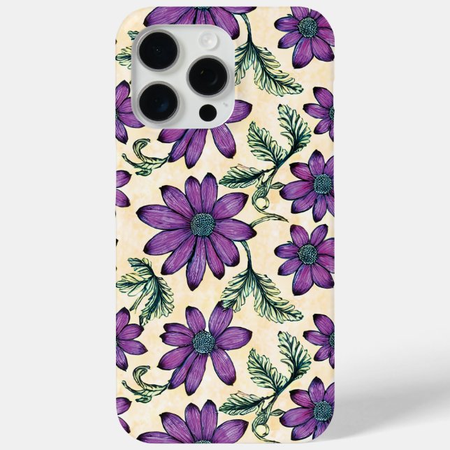Floral Pattern I Case-Mate iPhone Case (Back)