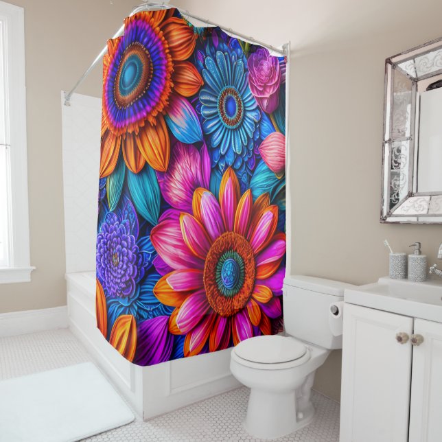 Floral pattern in boho style (In Situ)