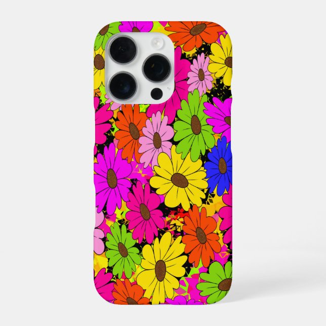 Floral pattern iPhone case (Back)