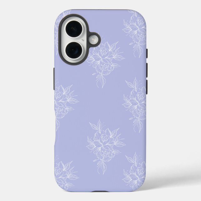 Floral Pattern Iphone Case | Gift for her  (Back)