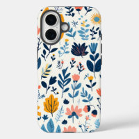 Floral pattern iPhone wallpaper texture background