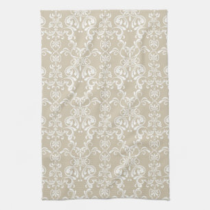 Floral Pattern Kitchen Towel