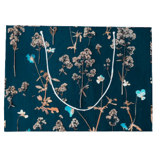 Floral Pattern Large Gift Bag