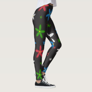 Floral Pattern Leggings