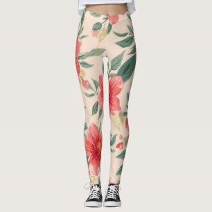 Floral Pattern  Leggings