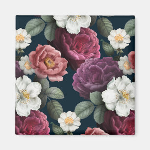 Floral Pattern Magnet