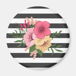 Floral Pattern Magnet