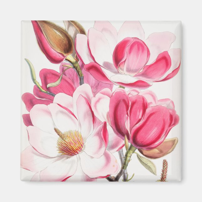 Floral Pattern Magnet (Front)