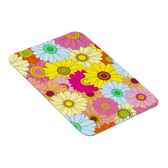 floral pattern magnet (Right Side)