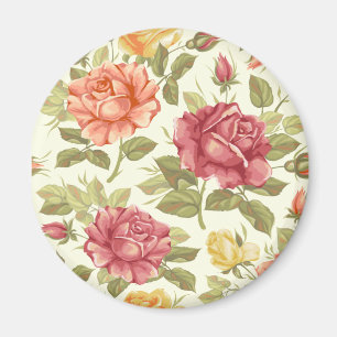 Floral Pattern Magnet