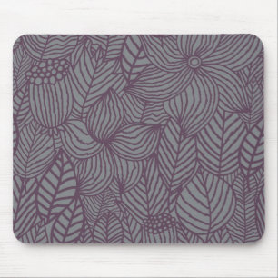 Floral Pattern Mouse Pad