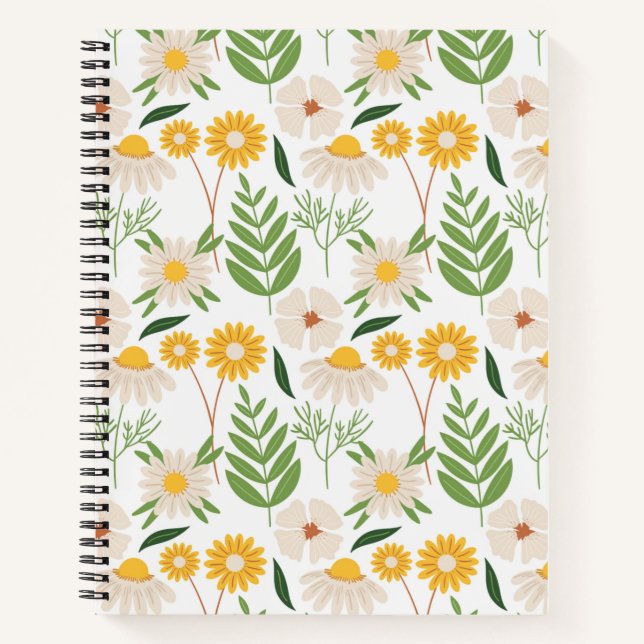 Floral Pattern Notebook (Front)