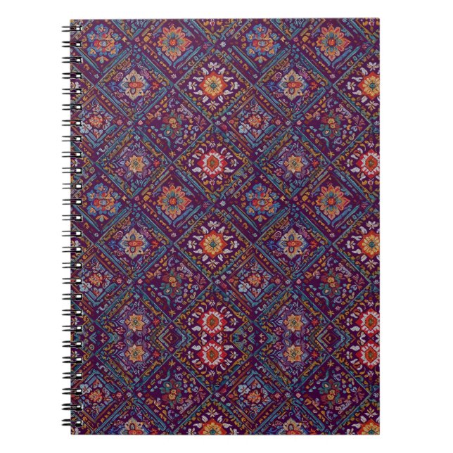 Floral Pattern  Notebook (Front)