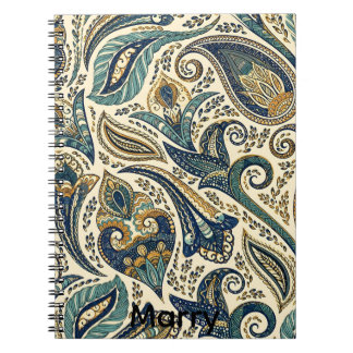 floral pattern notebook