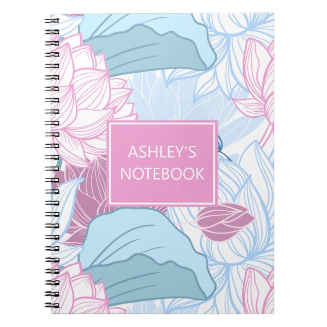 Floral Pattern Notebook (Front)