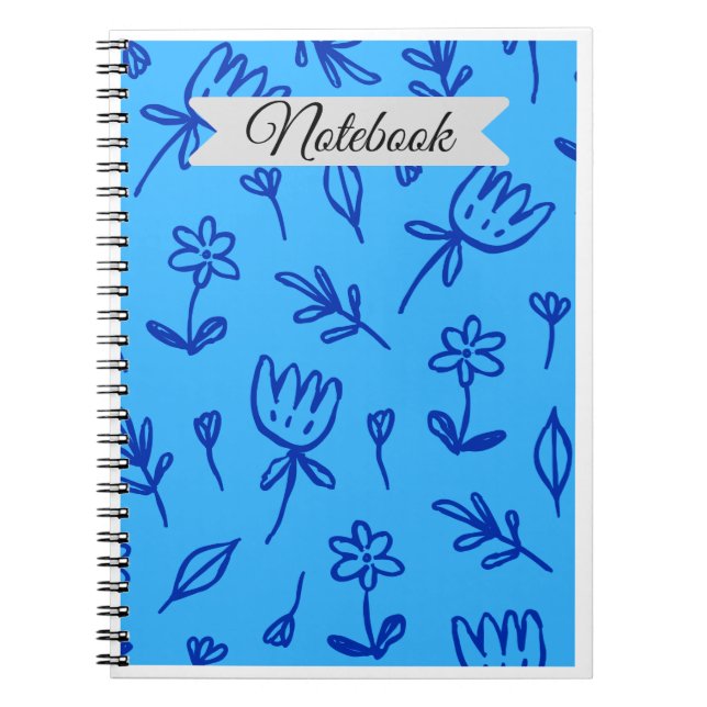 Floral Pattern Notebook (Front)