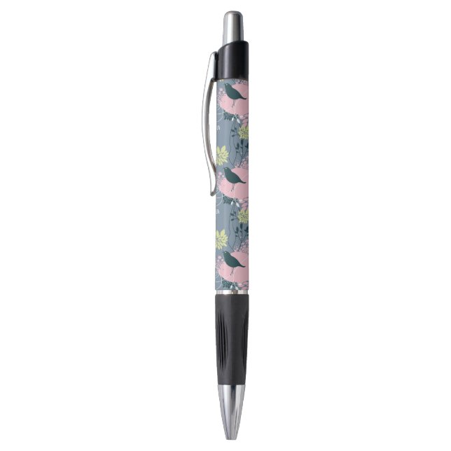 Floral Pattern Pen (Top (Vertical))