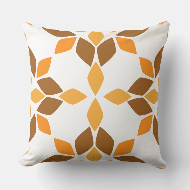 floral pattern pillow (Front)