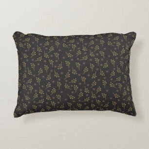 Floral pattern spring flowers accent pillow