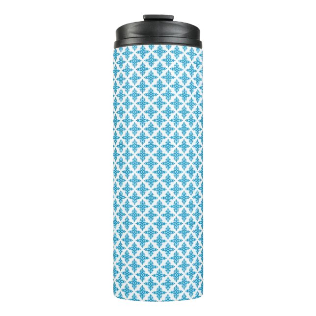 Floral Pattern Thermal Tumbler (Front)
