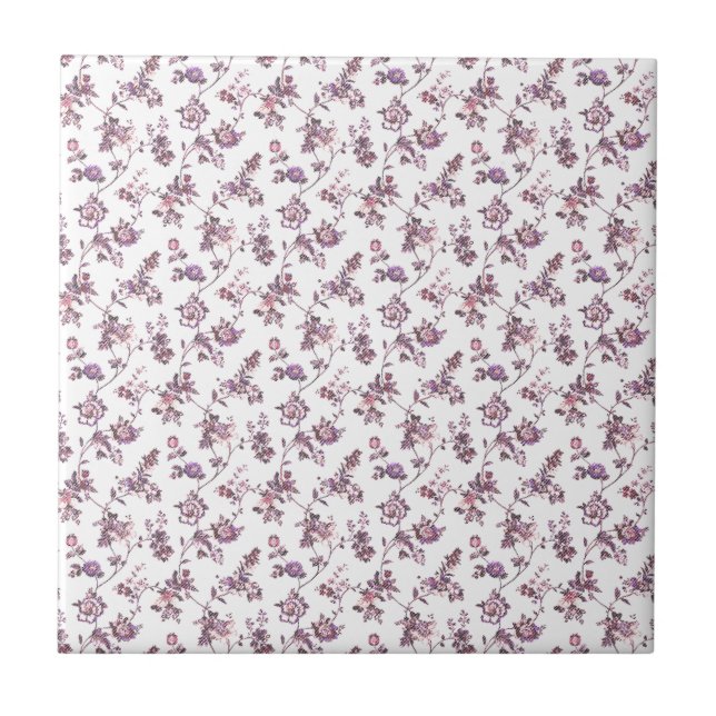 Floral Pattern Tile (Front)