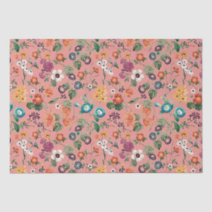 Floral pattern  tissue paper