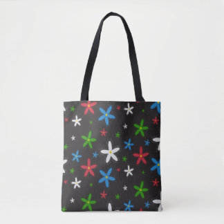 Floral Pattern Tote Bag
