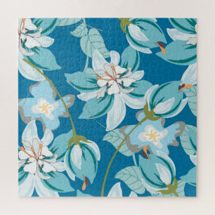 Floral pattern, versatile flower design. jigsaw puzzle