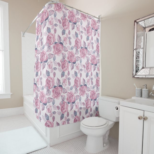 Floral pattern. Vintage roses (In Situ)
