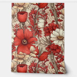 Floral Pattern Wallpaper