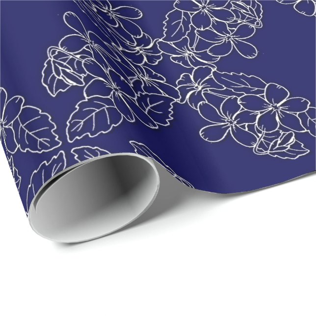floral pattern wrapping paper (Roll Corner)