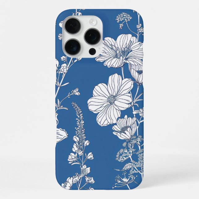 Floral Patterned iPhone Case (Back)