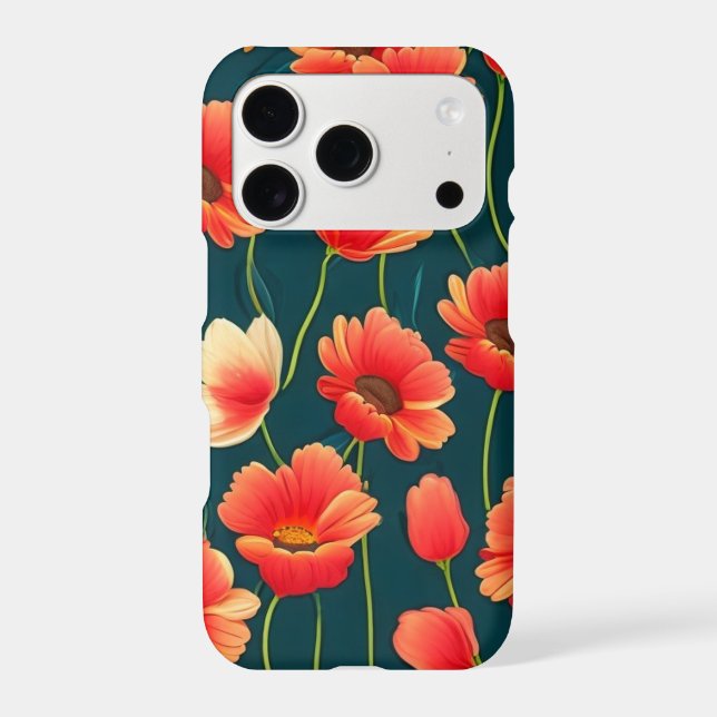 floral patterned phone Case-Mate iPhone case (Back)
