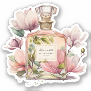 Floral Perfume Bottle