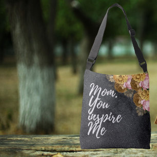 Floral Personalized Bag Gift For Moms