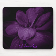 Floral Personalized Mouse Pad