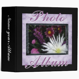 Floral Photo Album Binder