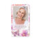 Floral Photo Funeral Memorial Prayer Card